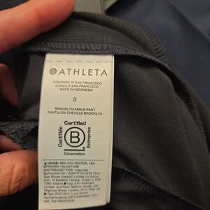Athleta Brooklyn Ankle Pant - Black